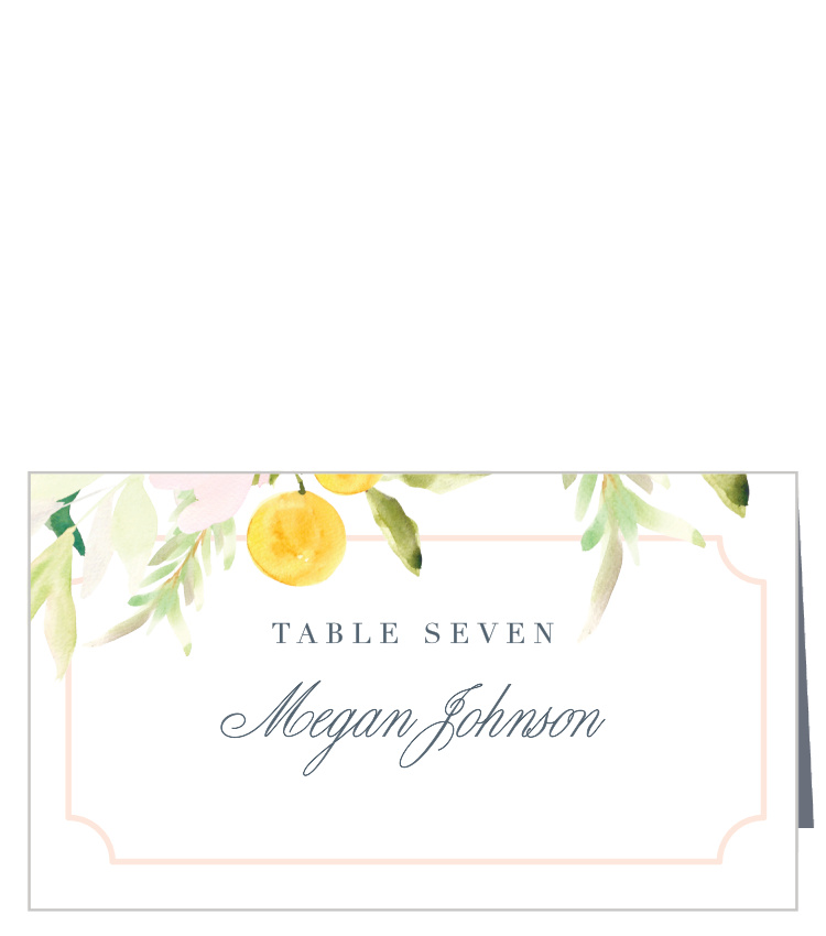 Melodious Melanie Place Cards