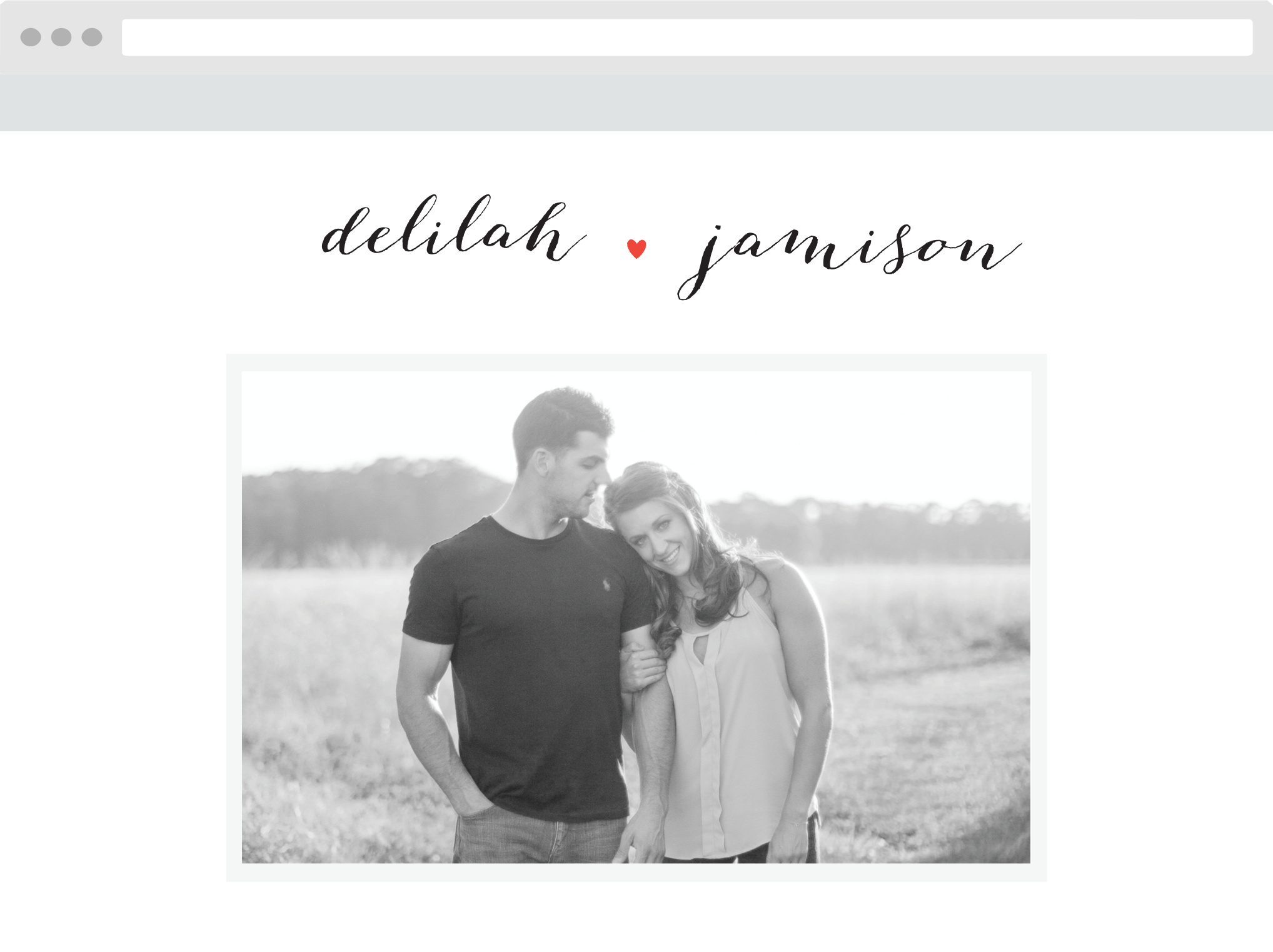 100% Free Wedding Websites | Match Your Colors & Style! - Basic Invite