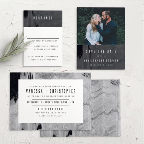 Museum Muse Wedding Invitations