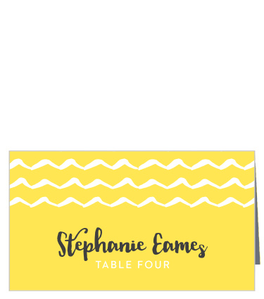 Guarantee that your guests know exactly where they should be with our Big Ampersand Place Cards. 