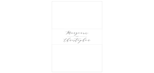 Wrap your wedding invitations in our beautifully simple Playful Lines Wedding Belly Bands for the perfect finishing touch.