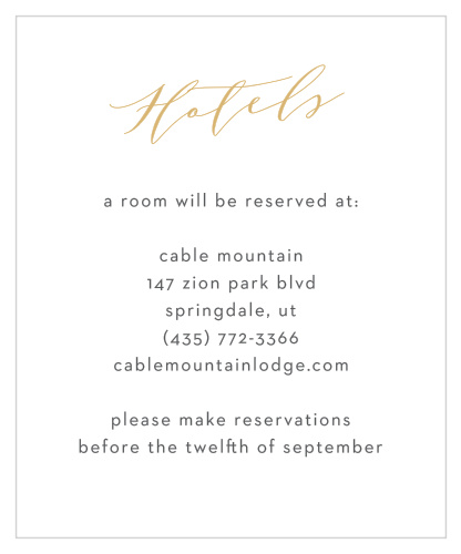 Recommend only the best local hotels to your guests with our stunning Blushing Love Accommodation Cards.