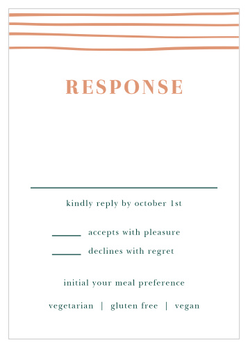 Our Doodle Border Response Cards give you the opportunity to tally up all of your guests, as well as their individualized needs.