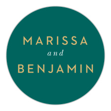 The Green Breeze Sticker is the perfect compliment to the rest of your wedding suite.