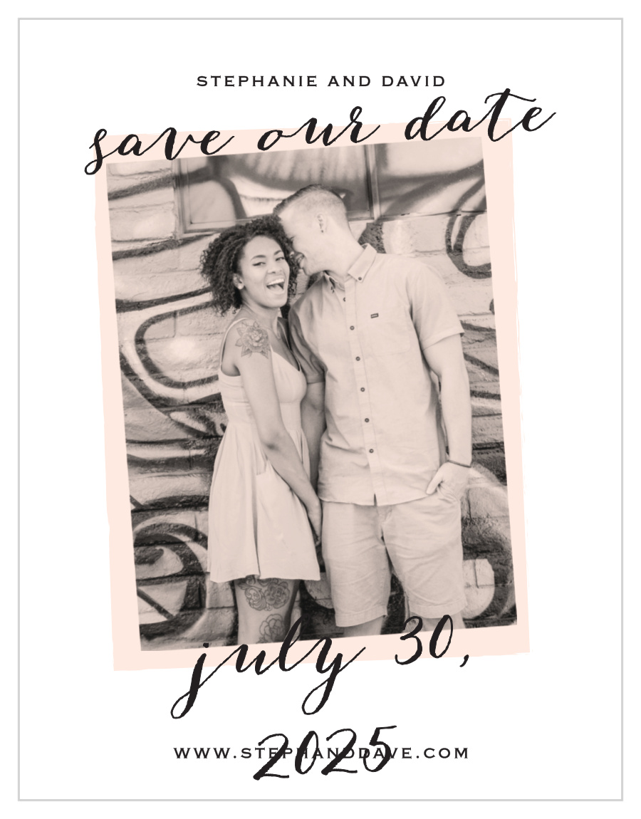 Giddy Graffiti Save the Date Cards