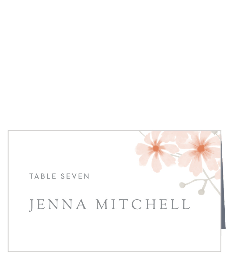 Delicate Blooms Place Cards