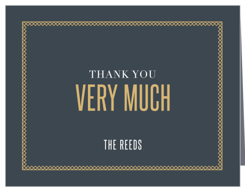 Marvelous Manor Wedding Thank You Cards
