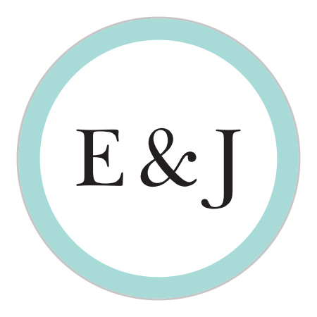 Something Blue Wedding Stickers