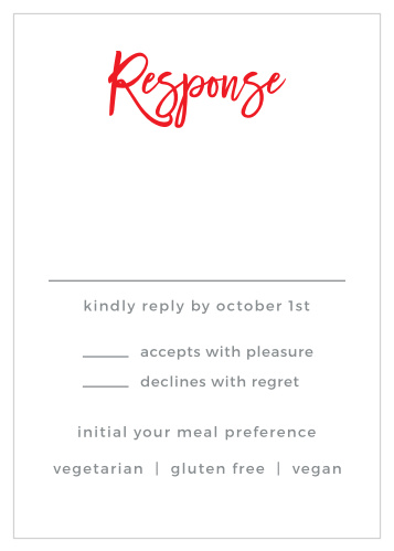 Tequila Sunrise Response Cards