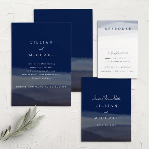 Majestic Views Wedding Invitations