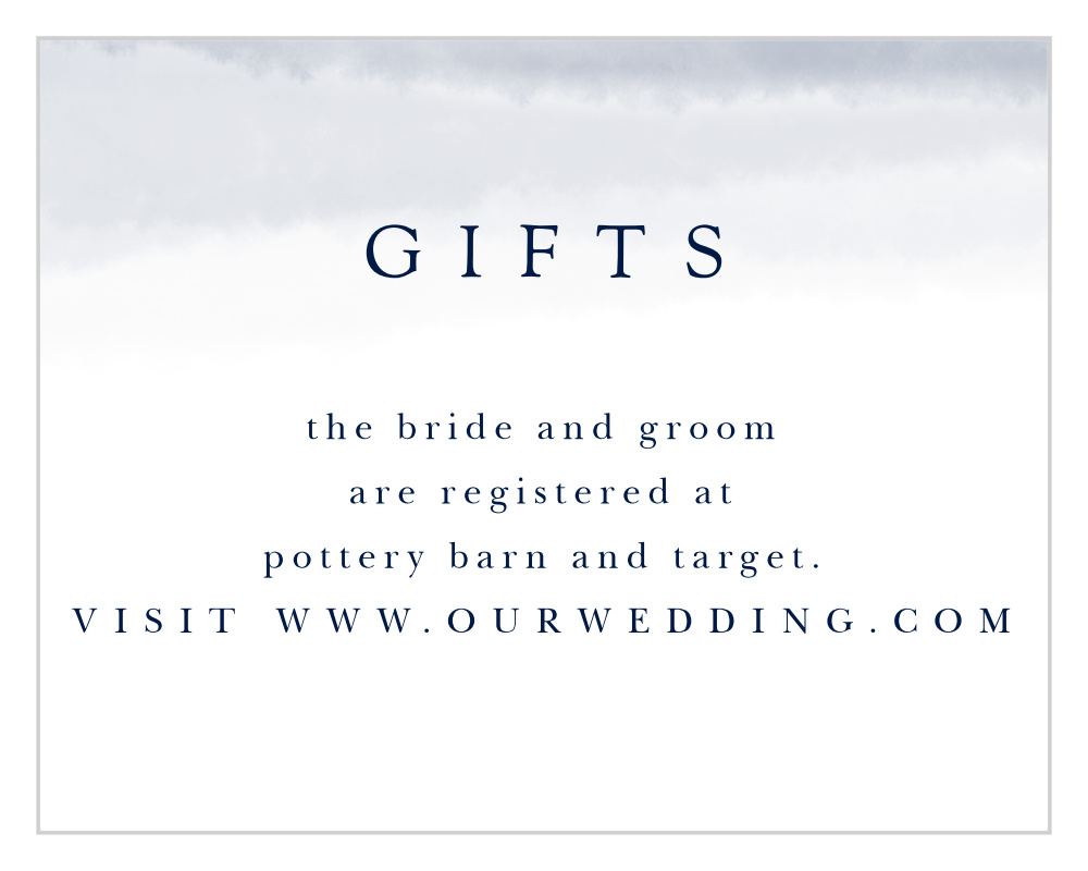 Majestic Views Registry Cards