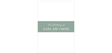 Create a personalized touch with our Picturesque Tea Belly Bands.