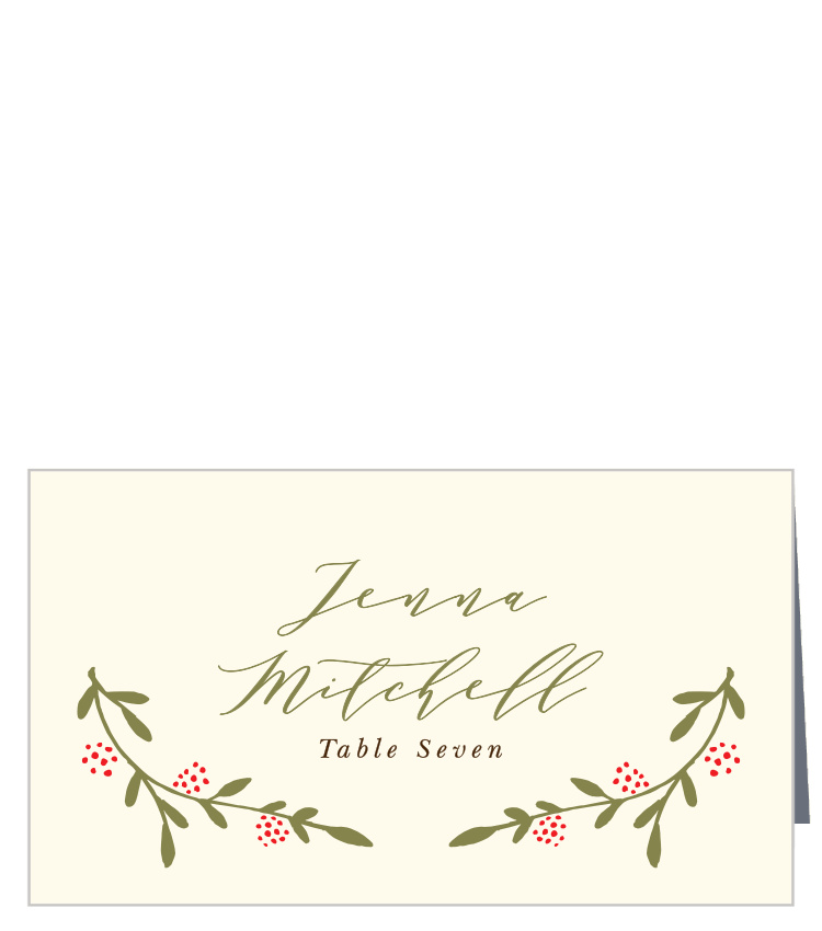 Bountiful Berries Place Cards