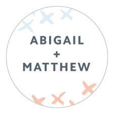 Our X & O Wedding Stickers utilize the same gorgeous design and color scheme as several cards in the X & O wedding suite.