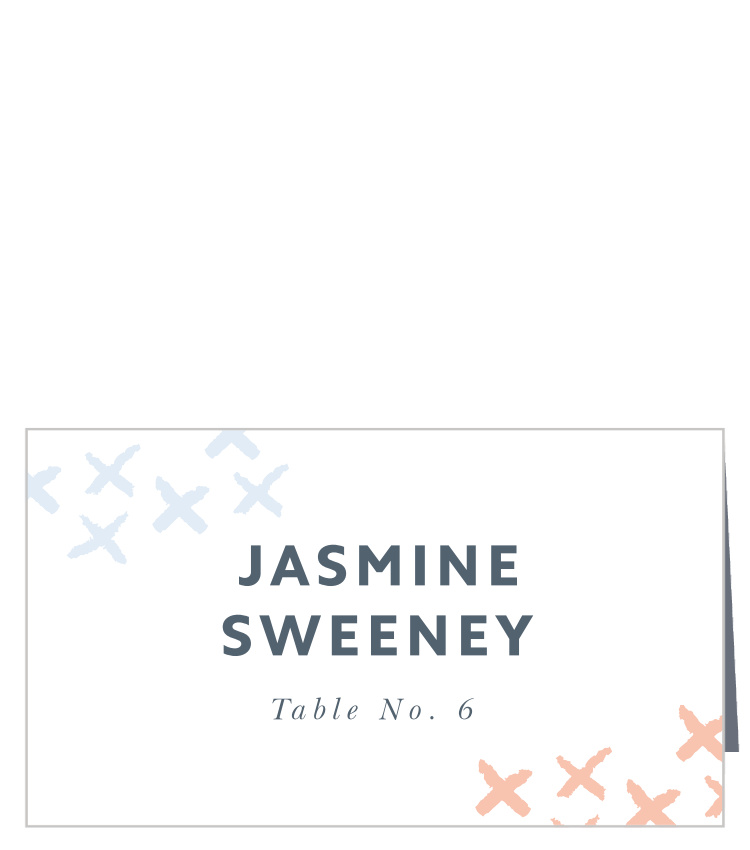 X & O Place Cards