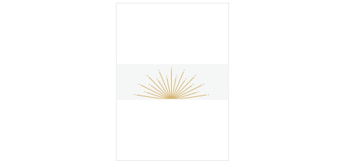 Our glistening Ornamental Badge Wedding Belly Bands are the perfect addition for pulling together any wedding suite!