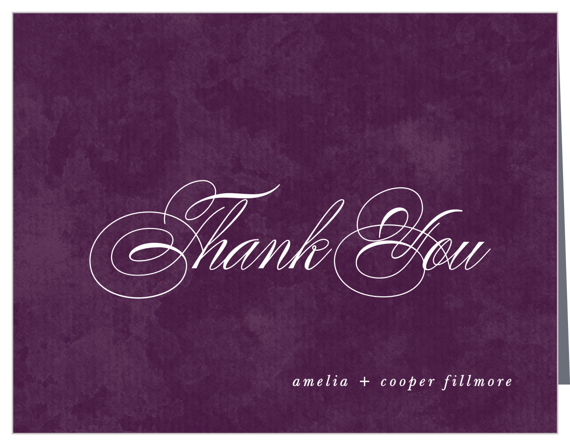 In The Mood Wedding Thank You Cards