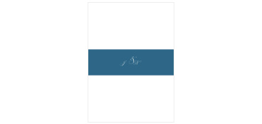 The Lace Doily Belly Band is the perfect compliment to the Lace Doily, or any other invitation set.