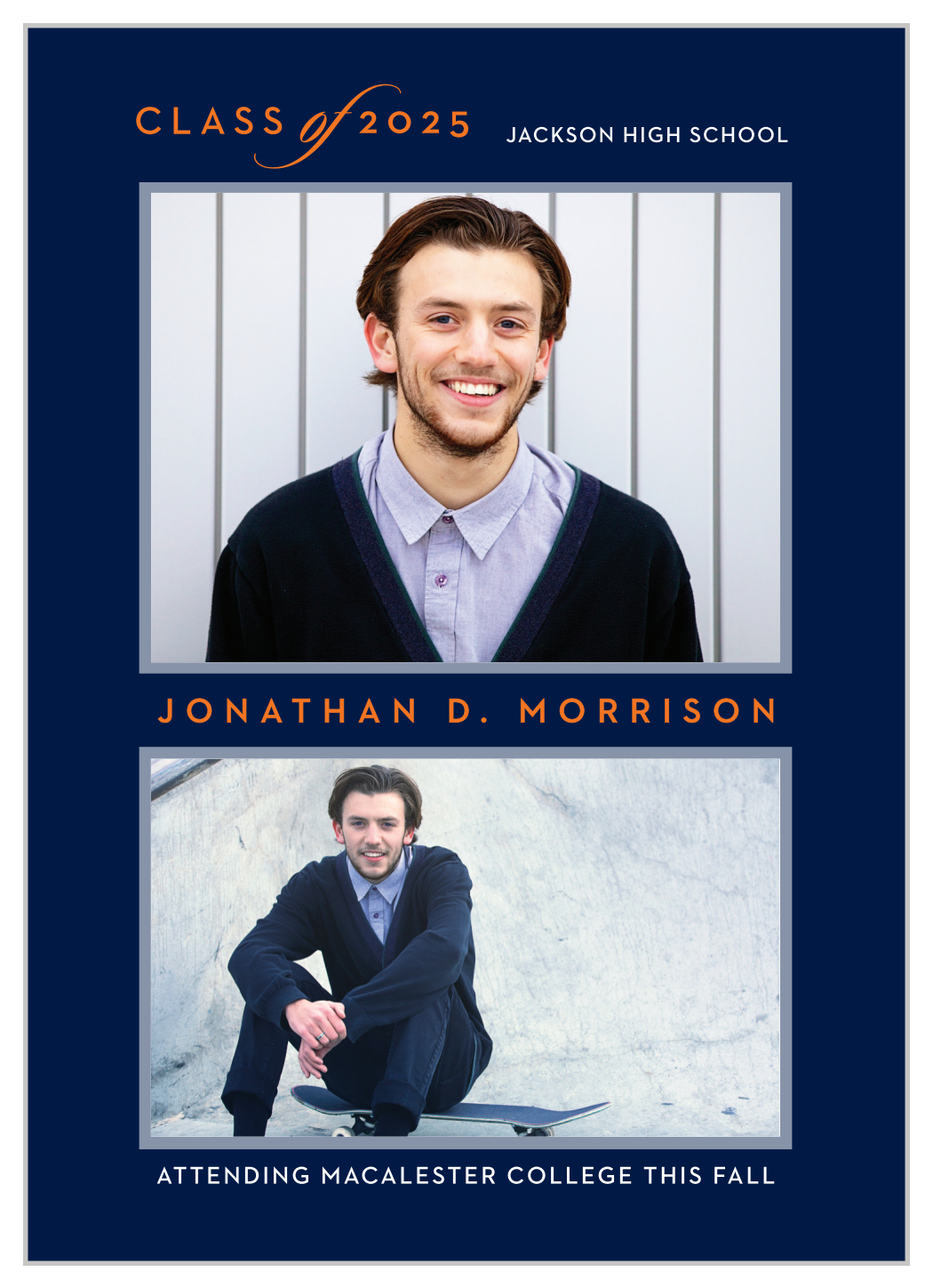 Class & Style Graduation Announcements