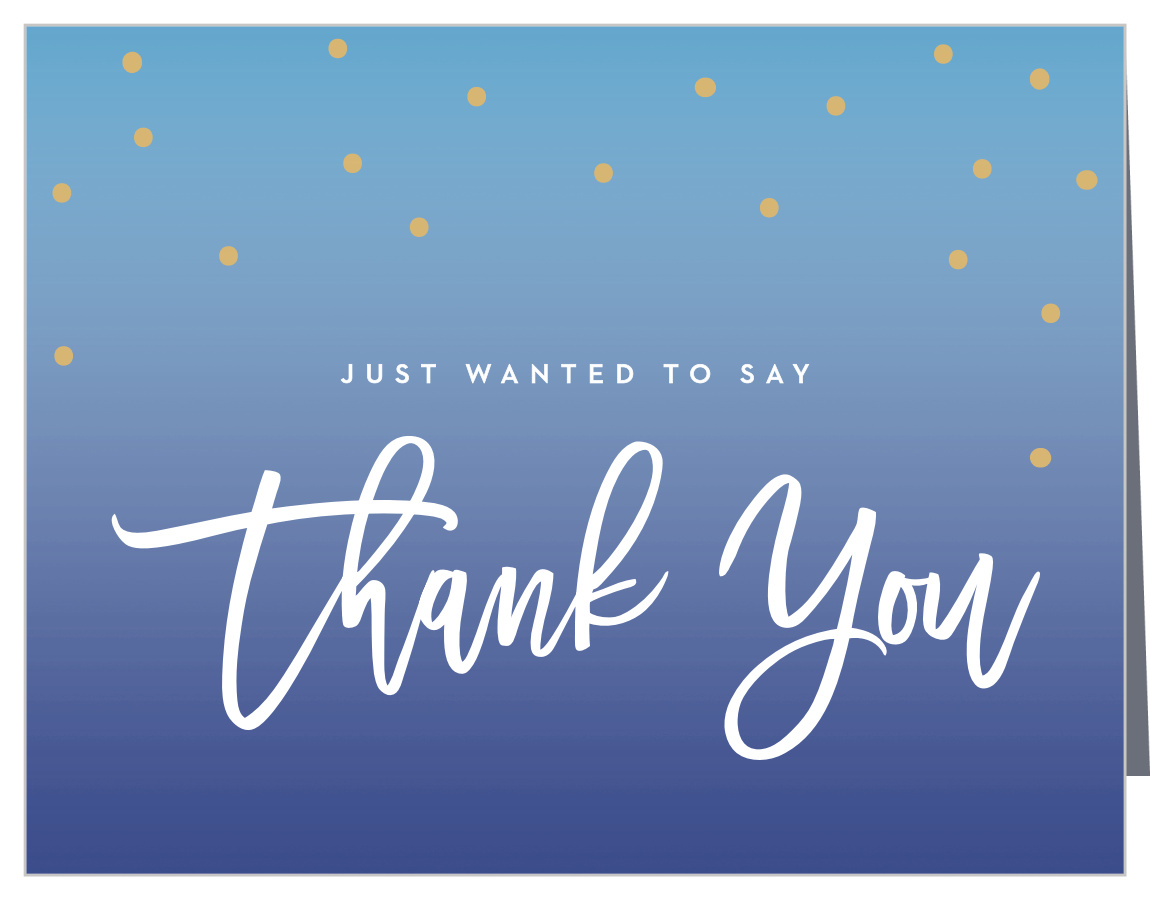 Dainty Dots Graduation Thank You Cards