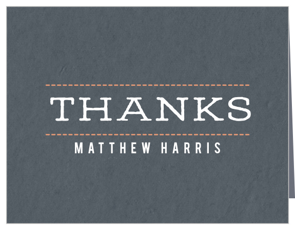 Our Looming Horizons Graduation Thank You Card is perfect to couple with our Looming Horizons Graduation Invitations!