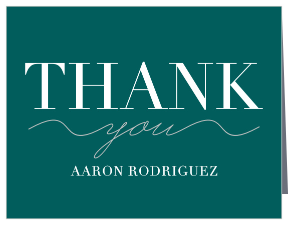 Our Made the Grade Graduation Thank You Card is a perfect fit for your graduate! 