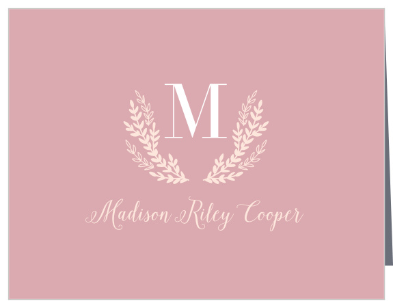 Pretty In Pink Graduation Thank You Cards