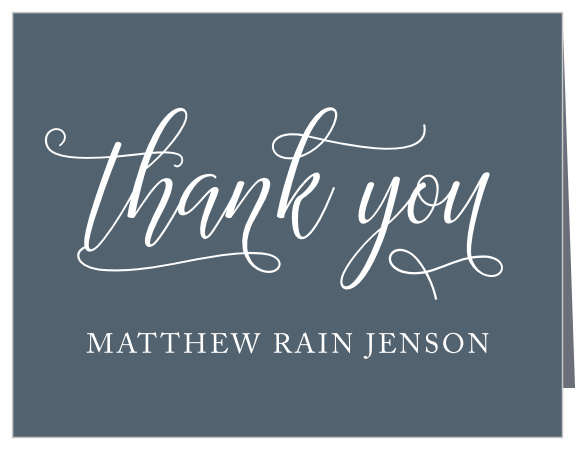 Select Our Grad Graduation Thank You Cards to show your appreciation to your friends and family. 