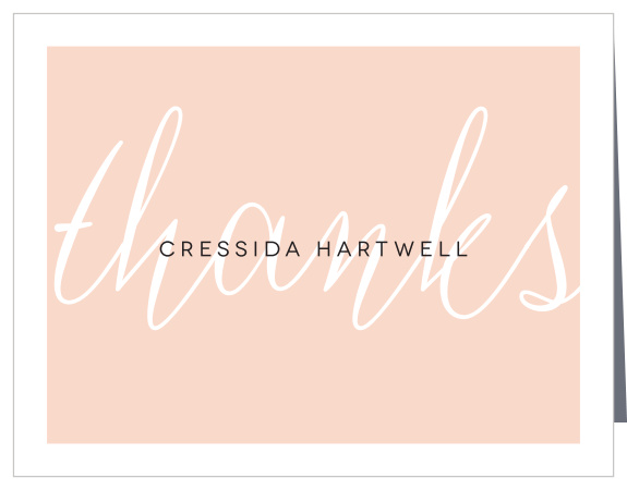 Show off your appreciation in style with our Snazzy Snaps Graduation Thank You Card!