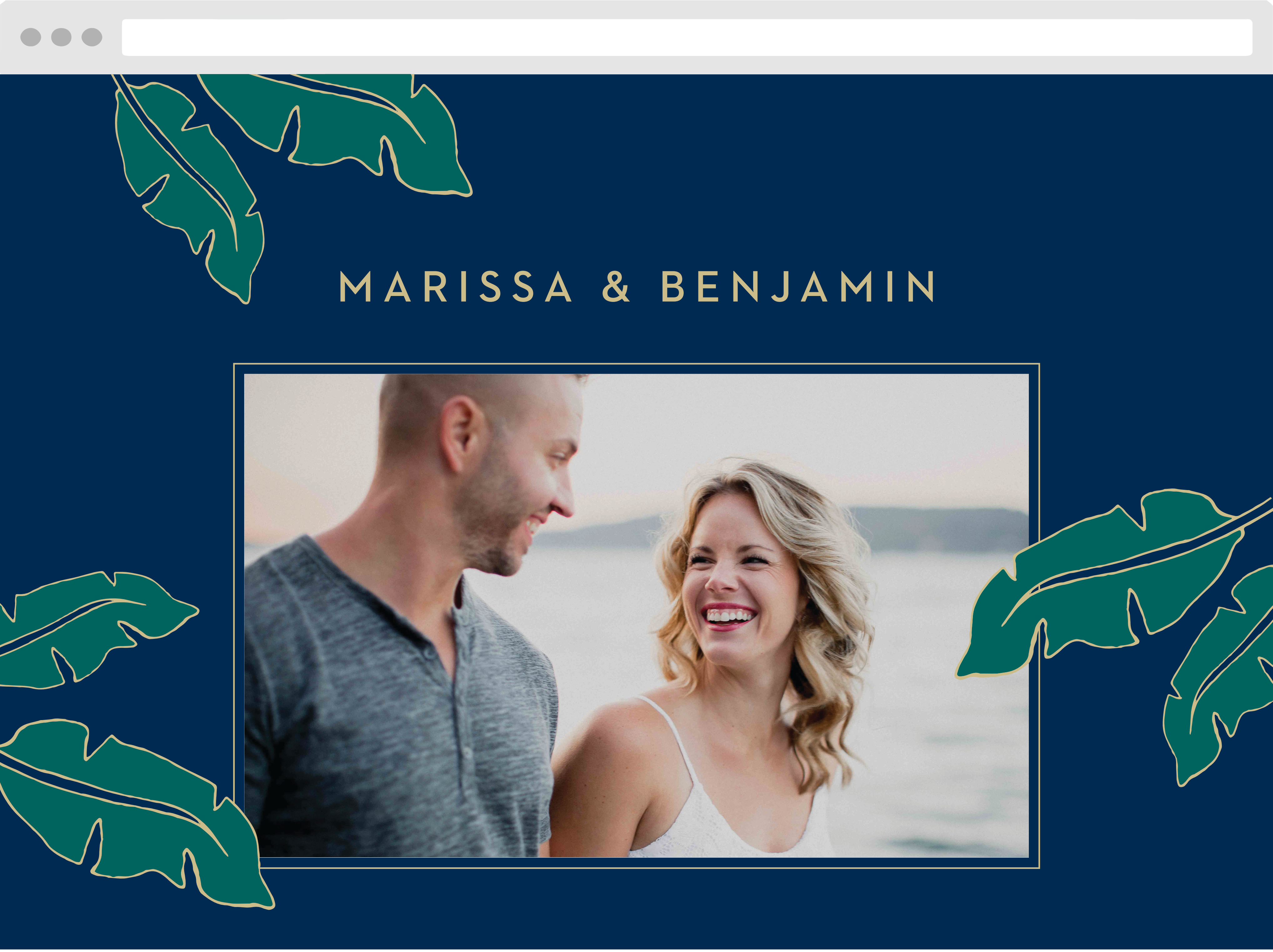 Green Breeze Wedding Website