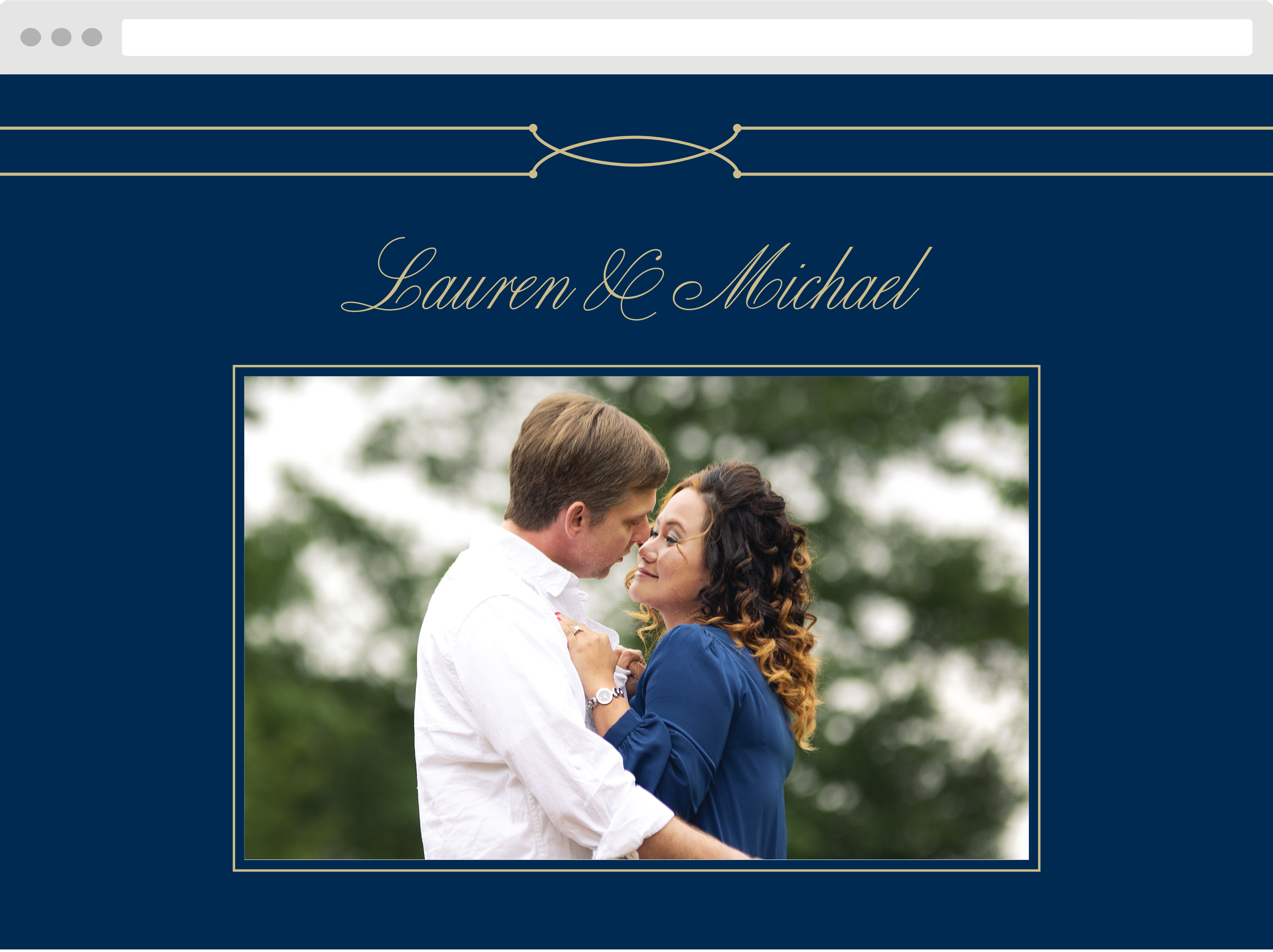 Love Knots Wedding Website