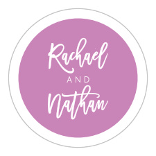 Our Cheeky Chevron Wedding Stickers utilize the same gorgeous design and color scheme as the cards in the Cheeky Chevron wedding suite.