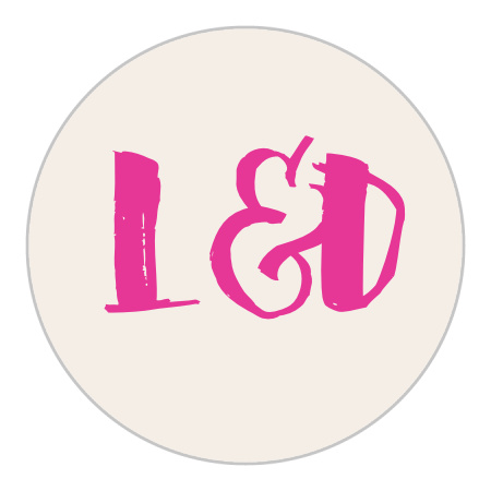 Bright Lettering Wedding Stickers