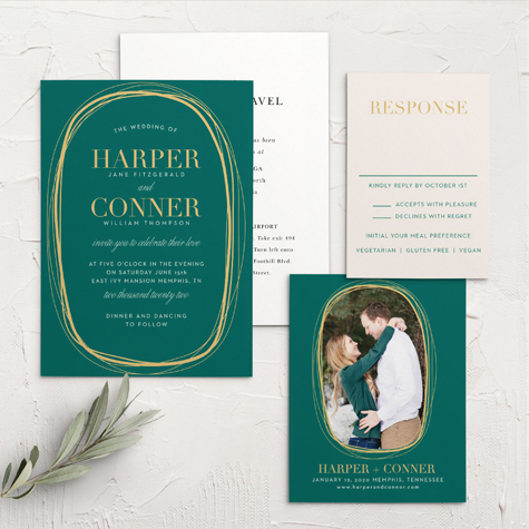 With This Ring Wedding Invitations