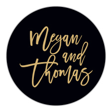 Our Rustic Plaid Wedding Stickers utilize the same gorgeous design and color scheme as several other cards in the Rustic Plaid wedding suite.