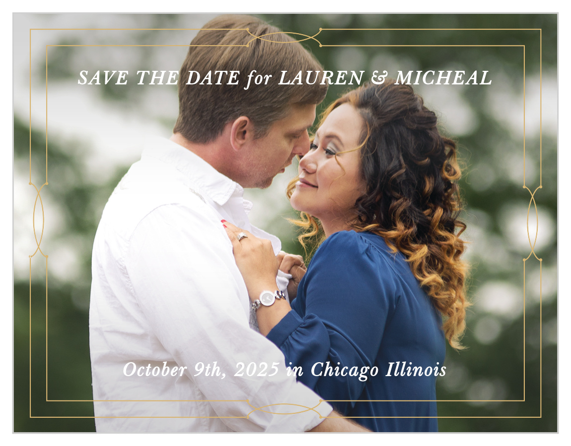 Love Knots Save the Date Cards