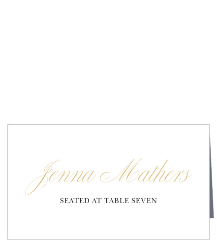 Our Love Knots Place Cards are classically elegant.