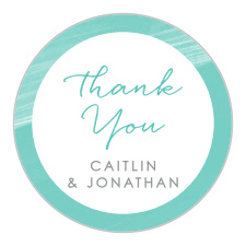 Seal your envelopes and decorate your wedding stationery with our gorgeous Ocean Watercolor Wedding Stickers.