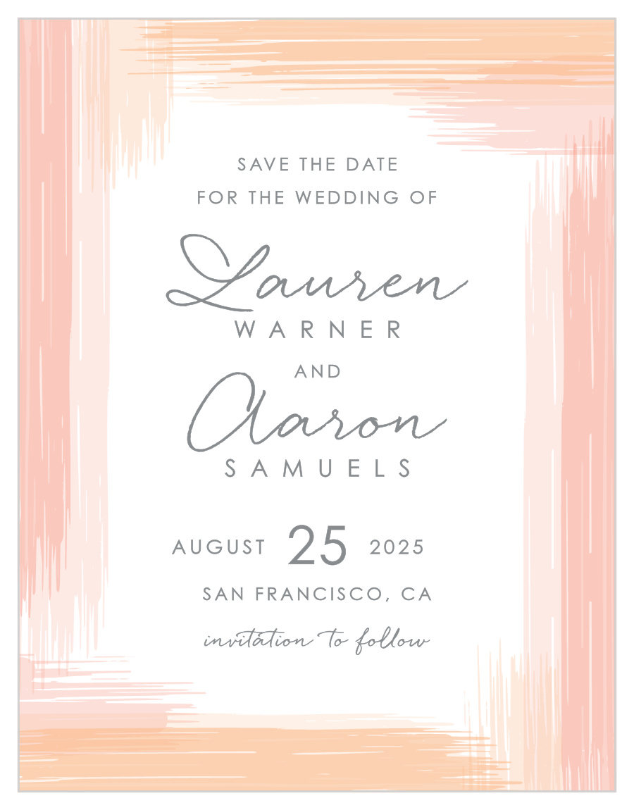 Artful Gallery Save the Date Cards