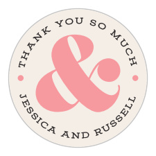 Our Color Block Wedding Stickers utilize the same gorgeous design and color scheme as several other cards in the Color Block wedding suite.