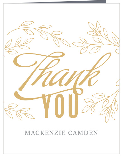 Our Bold & Bright Bridal Shower Thank You Cards are the perfect cards for seasonal or outdoor events.