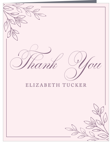 Our Enchanted Garden Bridal Shower Thank You Cards are perfect for your outdoor or seasonal event!