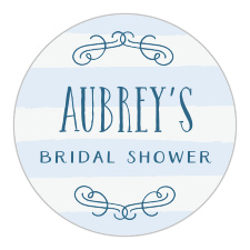 Your guests are sure to adore our Hand Drawn Simplicity Bridal Shower Stickers!
