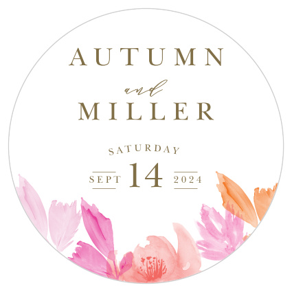 Our Water Rose Drink Coasters feature watercolor roses.