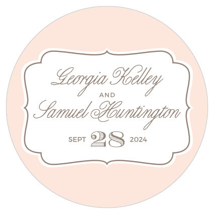 Vintage Frame Wedding Invitations by Basic Invite