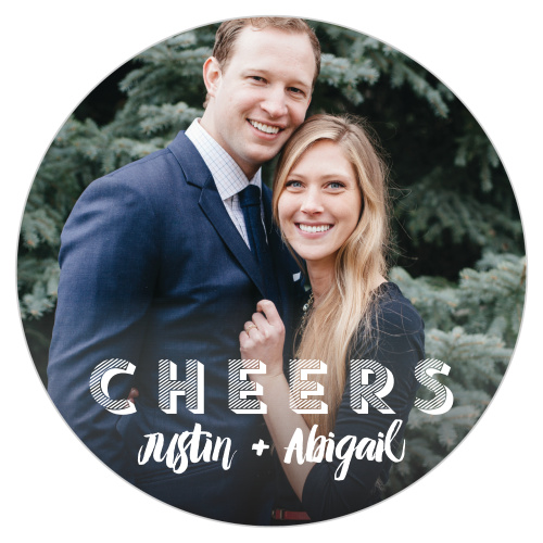 Our Sketched Cheers Coasters are as simple as they are stunning.