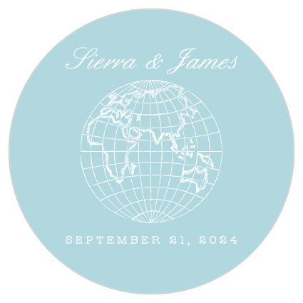 Our gorgeous Bon Voyage Coaster is the perfect gift- both for your venue's tables and for your guests to take home.