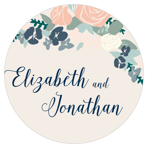 Our gorgeous Illustrated Corner Wreath Coaster is the perfect gift- both for your venue's tables and for your guests to take home.