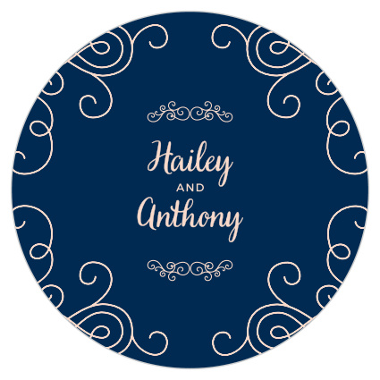 Our gorgeous Modern Love Coaster is the perfect gift- both for your venue's tables and for your guests to take home after your big day.