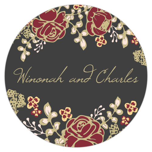 Our gorgeous Opulent Floweret Coaster is the perfect gift- both for your venue's tables and for your guests to take home after your big day.